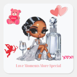 愛してる スクエアシール