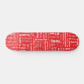 愛してる スケートボード (横)