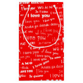 愛してる スモールペーパーバッグ (裏面)