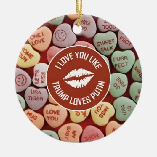 愛してる… セラミックオーナメント (正面)