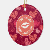 愛してる… セラミックオーナメント (左)