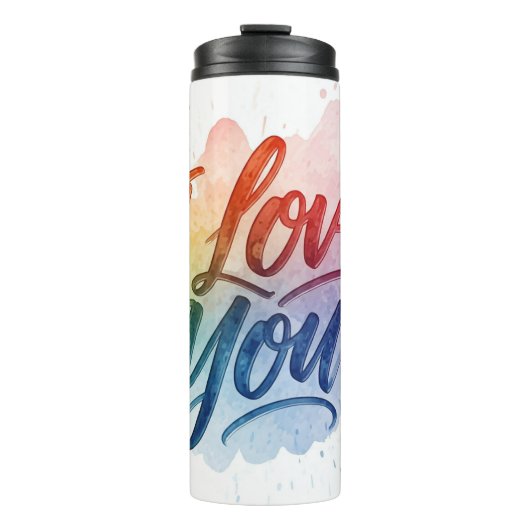 愛してる タンブラー (正面)