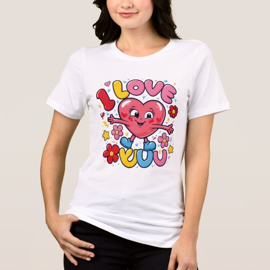 愛してる トライブレンドTシャツ (正面)