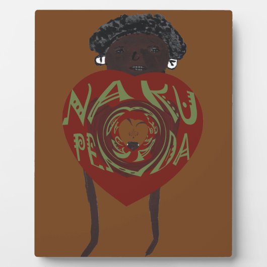 愛してる！ナクペンダサナ フォトプラーク (正面)