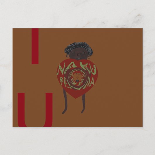 愛してる！ナクペンダサナ ポストカード (正面)