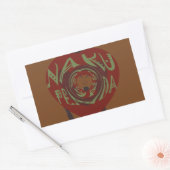 愛してる！ナクペンダサナ 長方形シール (封筒)