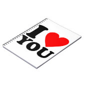 愛してる ノートブック (左側)