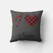 愛してる…ハート、格子状装飾用クッション クッション (裏面)