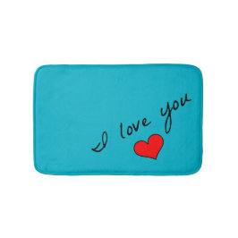 愛してる バスマット