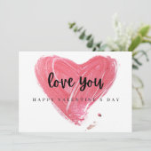 愛してる バレンタインデー シーズンカード (スタンド正面)