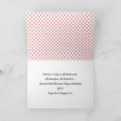 愛してる！パピおもしろいー・バレンタインデー シーズンカード (内部)