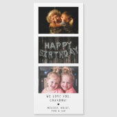 「愛してる」フォトストリッパーソナライズされたプメッセージ (正面)