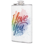 愛してる フラスク (左)