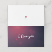 愛してる プレイスカード (外部開封)