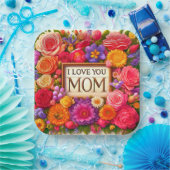 愛してる ペーパープレート (パーティー)