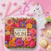 愛してる ペーパープレート (パーティー)