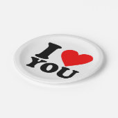 愛してる ペーパープレート (アングル)
