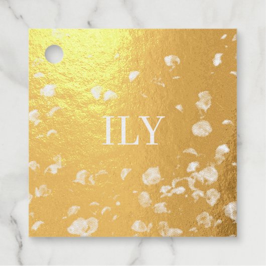 「愛してる」ホイル フェイバータグ (正面)