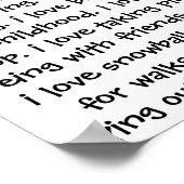 愛してる… ポスター (角)