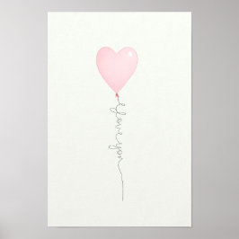 愛してる ポスター