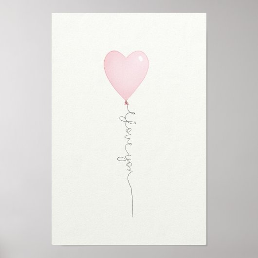 愛してる ポスター (正面)