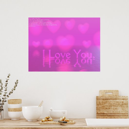愛してる ポスター (キッチン)