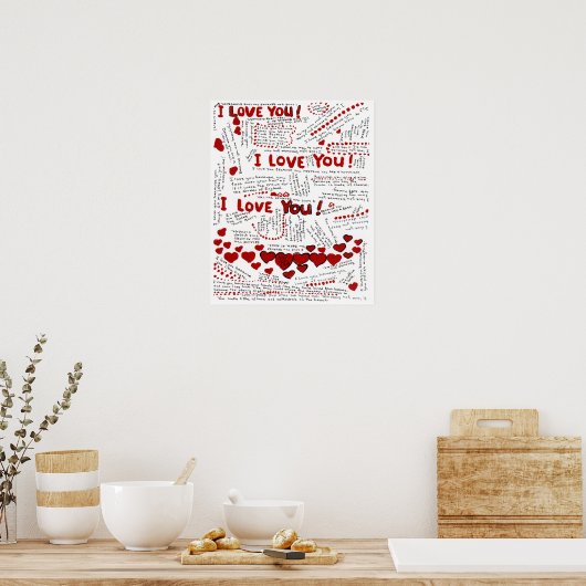 愛してる！ ポスター (キッチン)