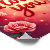 愛してる ポスター (角)