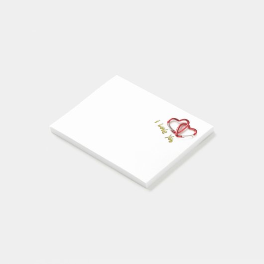 愛してる ポストイット (アングル)