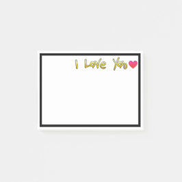 愛してる ポストイット