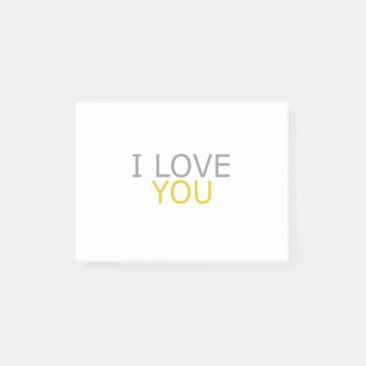 愛してる ポストイット (正面)