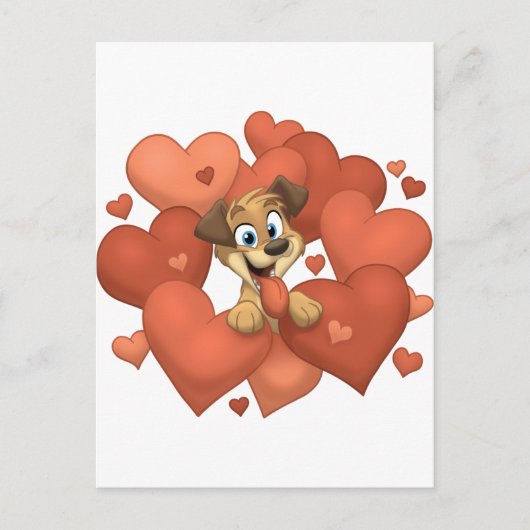 愛してる ポストカード (正面)