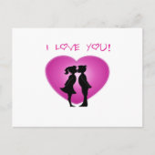 愛してる ポストカード (正面)