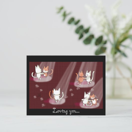 愛してる… ポストカード (スタンド正面)