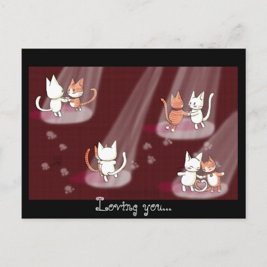 愛してる… ポストカード (正面)