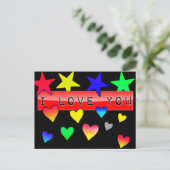 愛してる ポストカード (スタンド正面)