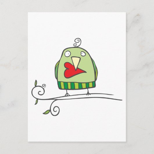 愛してる ポストカード (正面)