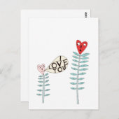 愛してる ポストカード (正面/裏面)