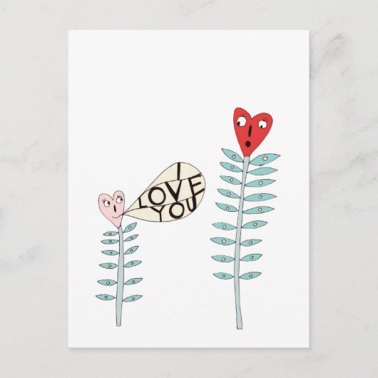 愛してる ポストカード (正面)