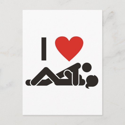 愛してる ポストカード (正面)