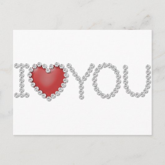 愛してる ポストカード (正面)