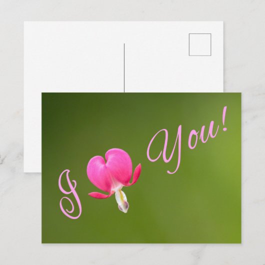 愛してる！ ポストカード (正面/裏面)