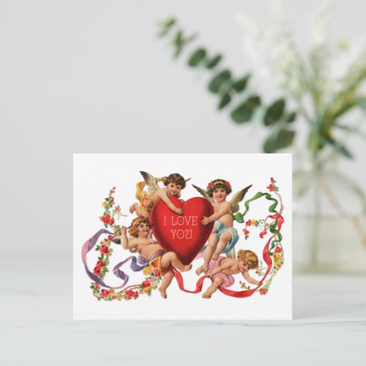 愛してる ポストカード (スタンド正面)