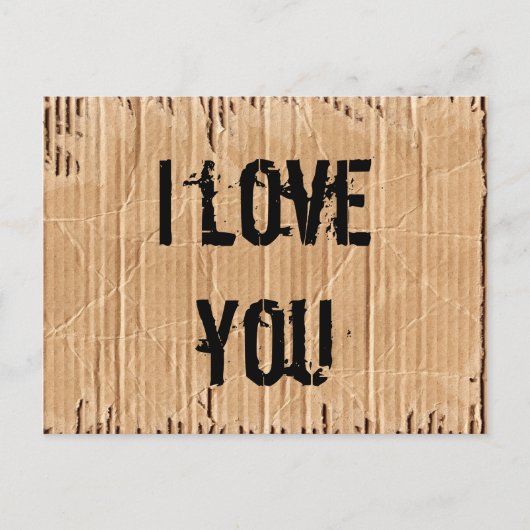 愛してる ポストカード (正面)