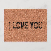 「愛してる」 ポストカード (正面)