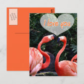 愛してる_ ポストカード (正面/裏面)