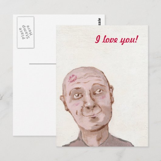 愛してる！ ポストカード (正面/裏面)