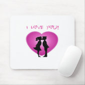 愛してる マウスパッド (マウス)