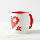 愛してる マグカップ (正面右)