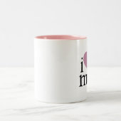 愛してる マグカップ コーヒーマグ (中央)